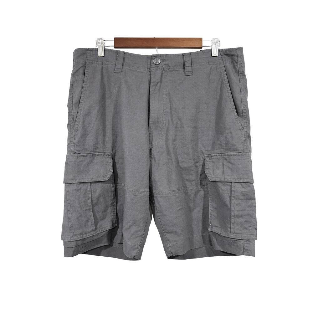 CSG Dalles Cargo Shorts NWT 36 Gray Utility Streetwear Gorpcore Hiking Camping